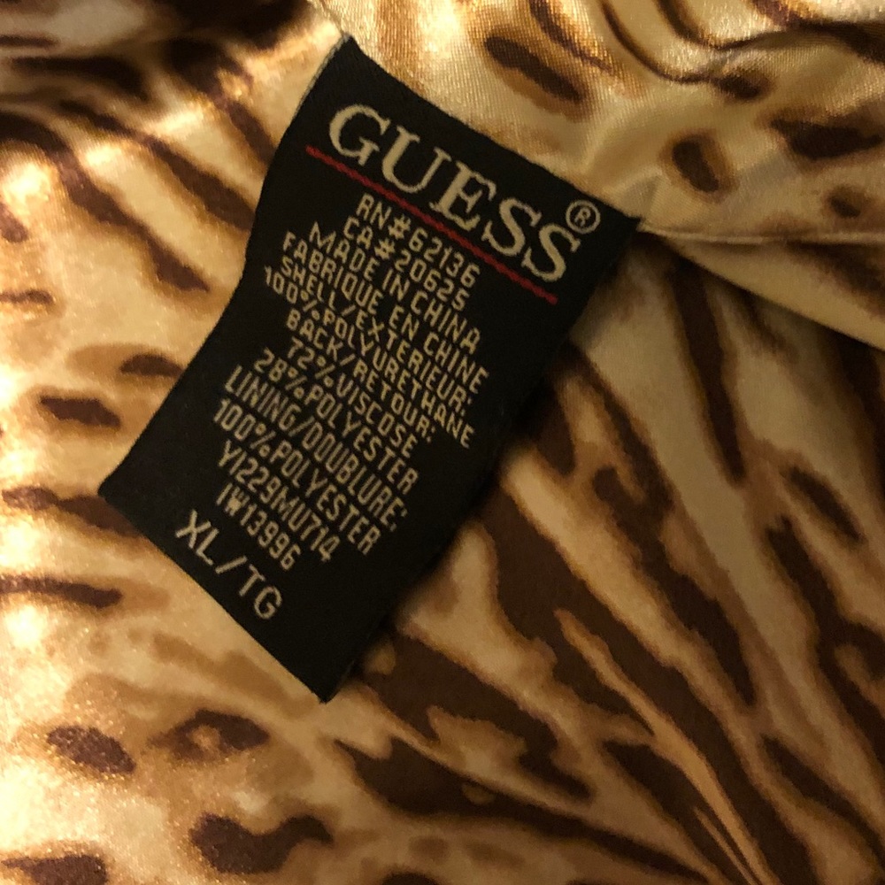 Guess Faux Leather Jacket - Picture 7 of 8